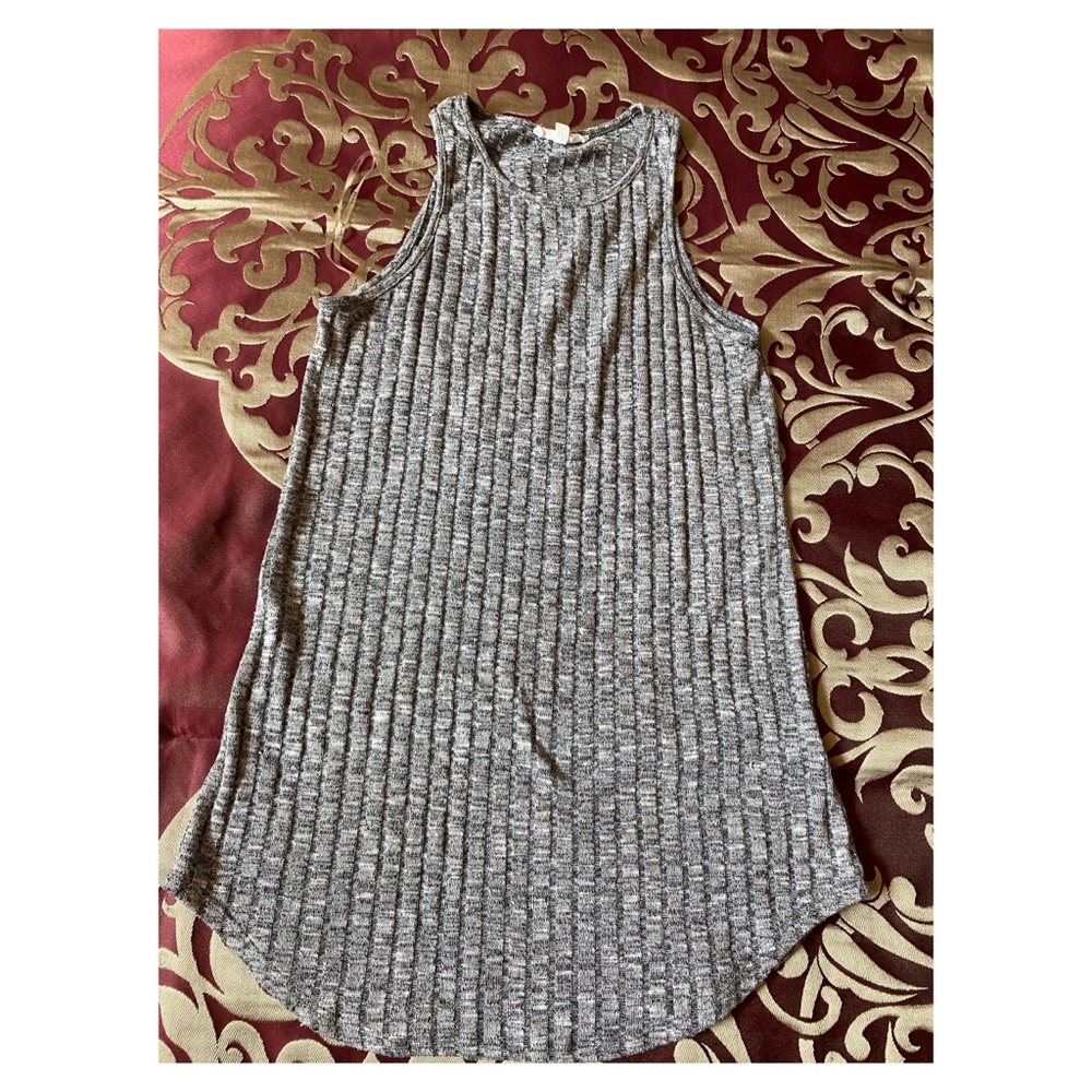 🌻3/$20🌻 Grey Marled Tank Mini Dress